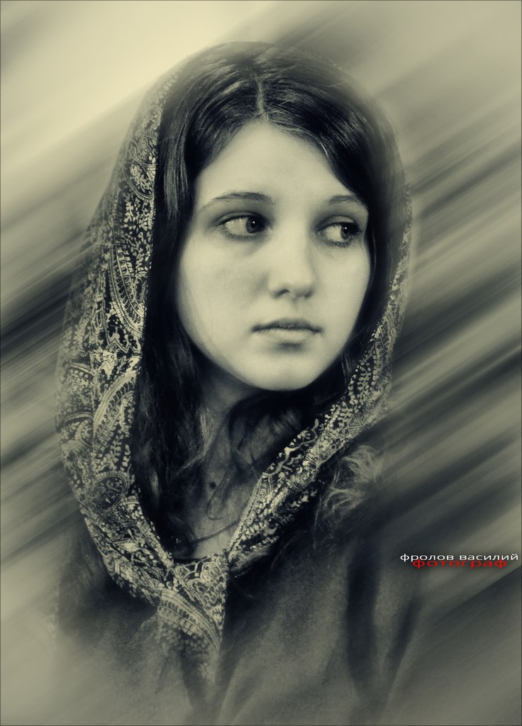 Василий Фролов. woman portrait