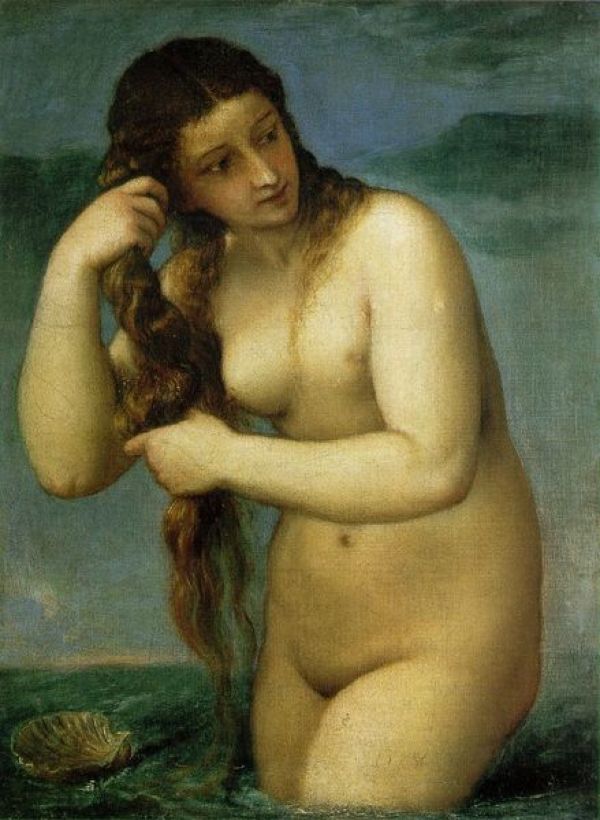 ТИЦИАН Венера Анадиомена. Ок. 1525 