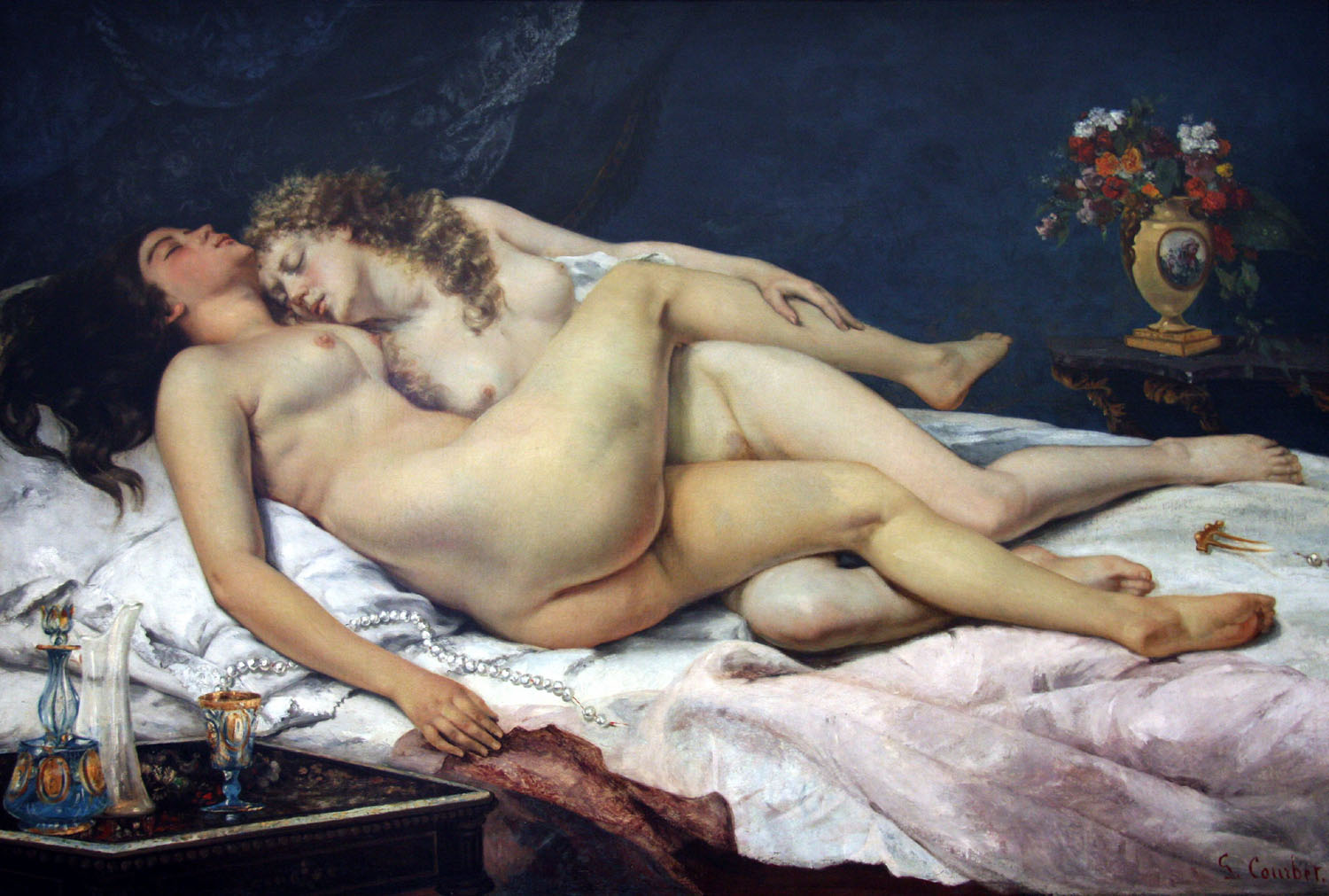 Gustave Courbet: Le sommeil (1866)